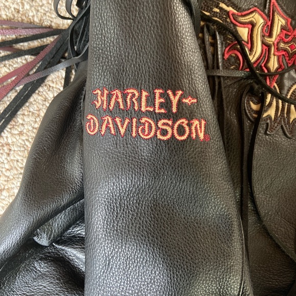 Harley Davidsons leather motorcycle jacket - Picture 4 of 4